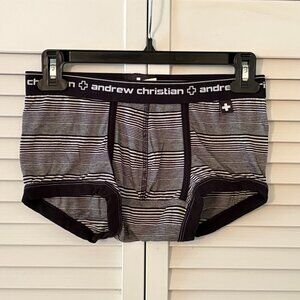 Andrew Christian Trunks - Black/White